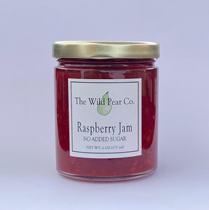 Raspberry Jam with No Added Sugar